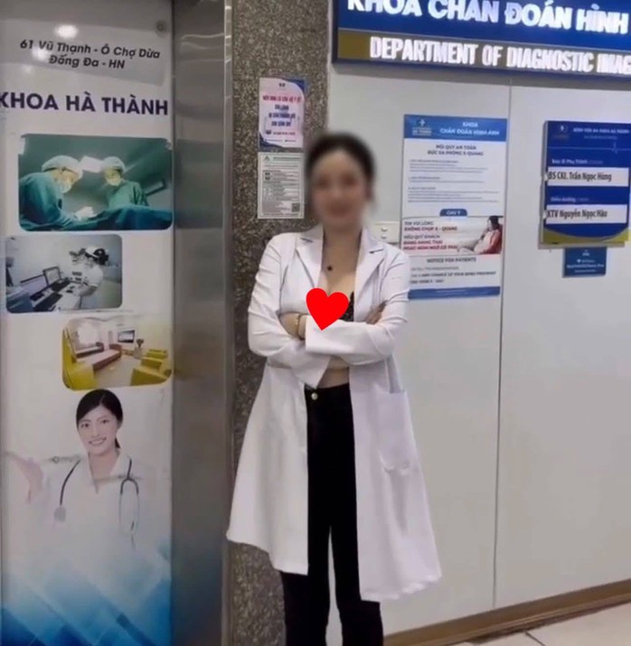 Mặc &aacute;o b&aacute;c sĩ để quảng c&aacute;o mỹ phẩm bị phạt đến 20 triệu đồng - Ảnh 1.