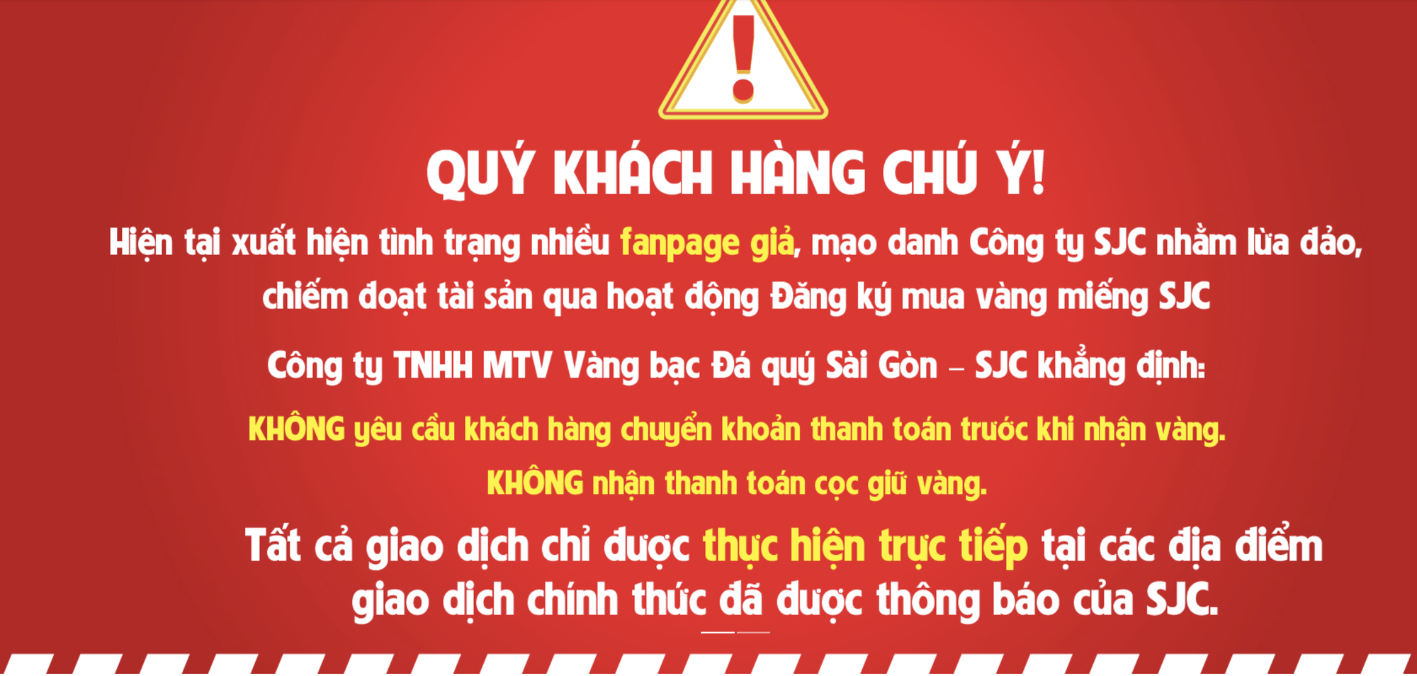 Cảnh báo lừa đảo từ Công ty vàng SJC , Bảo Tín Minh Châu và Phú Qúy 2026 - Ảnh 2. Cảnh báo lừa đảo từ Công ty vàng SJC , Bảo Tín Minh Châu và Phú Qúy 2026 - Ảnh 2.