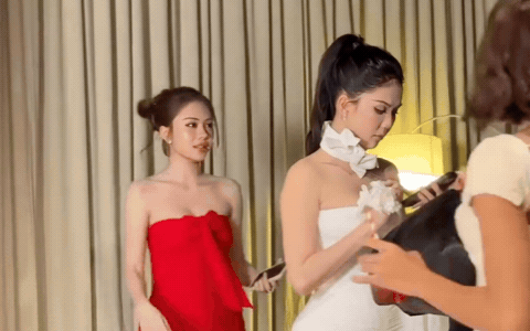 Ngọc Trinh l&ecirc;n tiếng chuyện "lạnh nhạt, kh&ocirc;ng muốn chung m&acirc;m" với Huyền 2K4 v&agrave; H&agrave; M&ocirc;i - Ảnh 1.