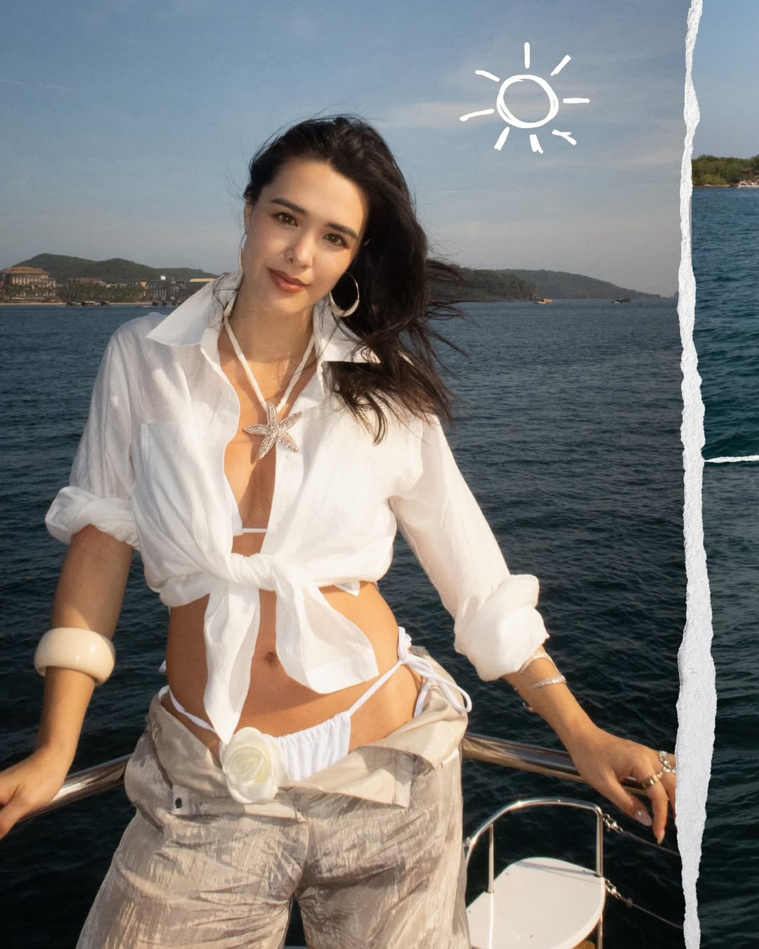 D&agrave;n tiếp vi&ecirc;n h&agrave;ng kh&ocirc;ng, mỹ nh&acirc;n quốc tế đổ bộ ở b&atilde;i biển, resort Ph&uacute; Quốc, Nha Trang- Ảnh 1.