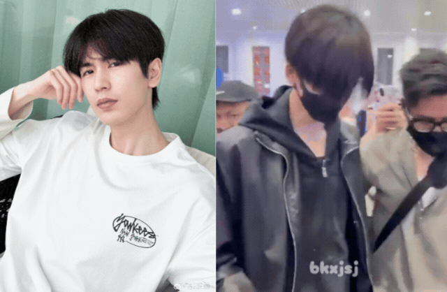 B&aacute;o động t&igrave;nh trạng của "tướng qu&acirc;n kem nền" Trương Lăng H&aacute;ch: Mệt mỏi, c&uacute;i gằm mặt trong lần đầu lộ diện - Ảnh 1.