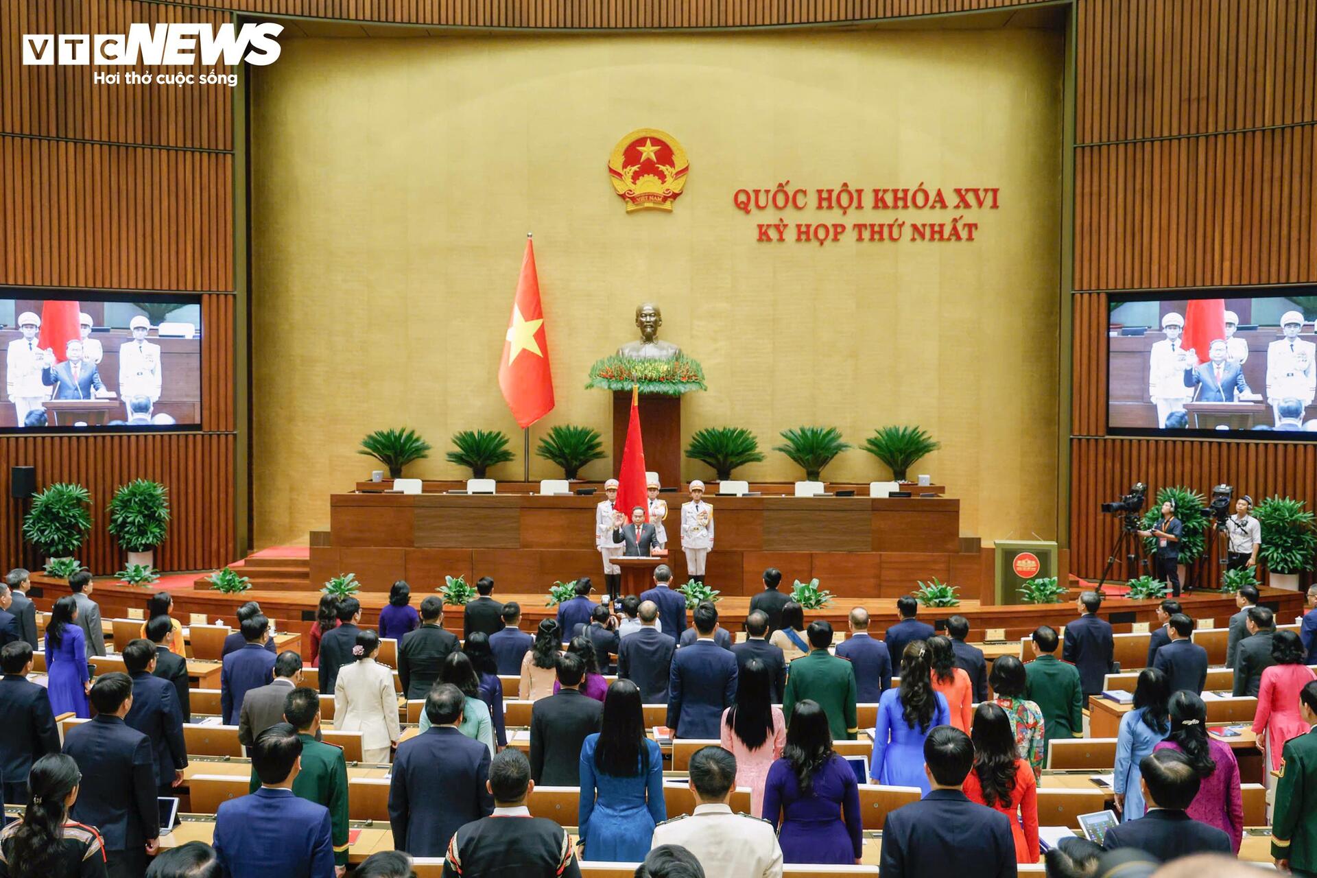 Lễ tuy&ecirc;n thệ nhậm chức của Chủ tịch Quốc hội Trần Thanh Mẫn năm 2026 - Ảnh 2.