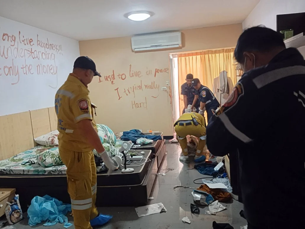 Ph&aacute;t hiện thi thể nữ sinh trong ph&ograve;ng trọ với d&ograve;ng chữ m&aacute;u kỳ qu&aacute;i - Ảnh 1.