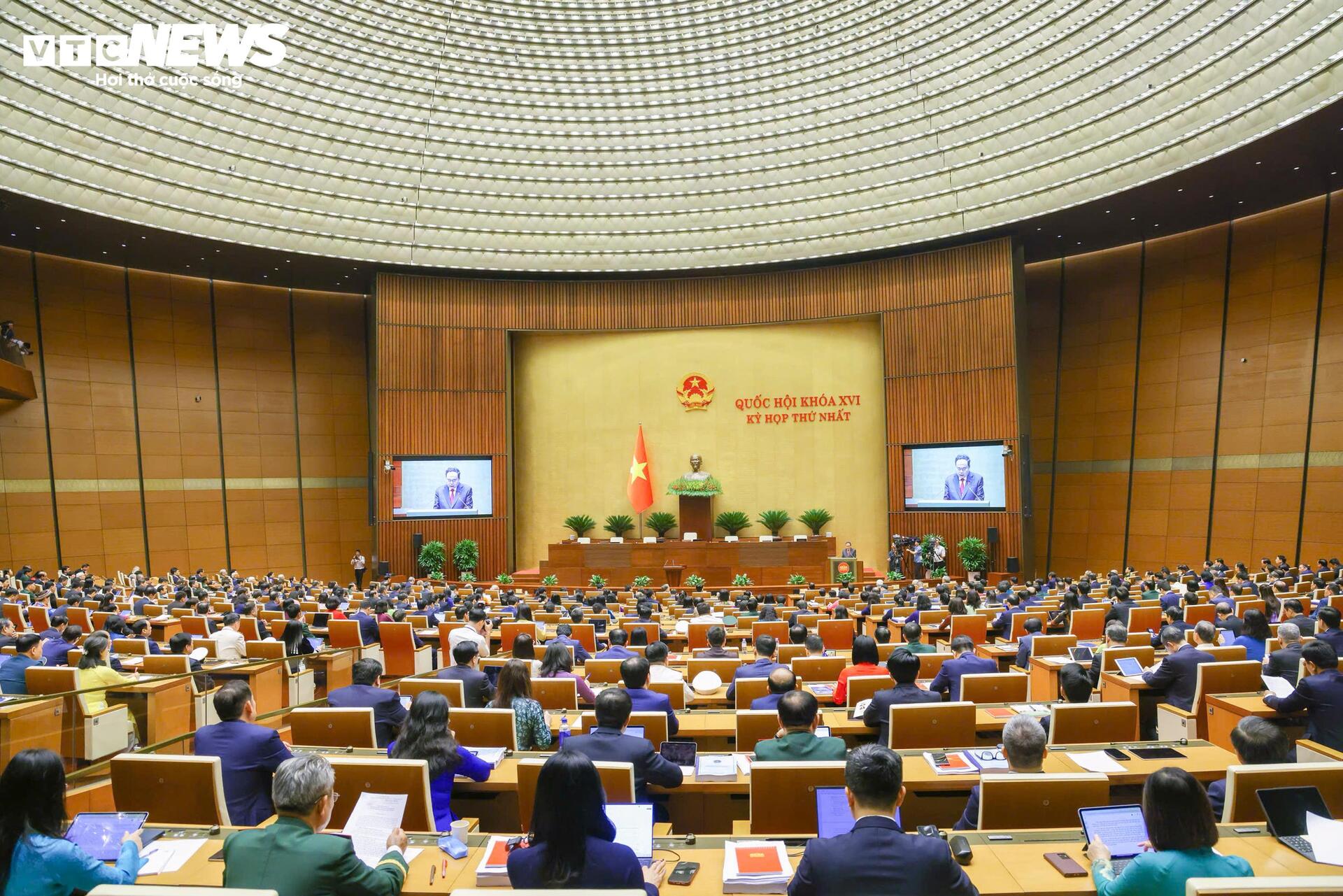 Lễ tuy&ecirc;n thệ nhậm chức của Chủ tịch Quốc hội Trần Thanh Mẫn năm 2026 - Ảnh 9.