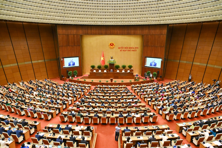 Ng&agrave;y 7 / 4 bầu Chủ tịch nước v&agrave; Thủ tướng Ch&iacute;nh phủ tại Quốc hội kh&oacute;a XVI - Ảnh 1.