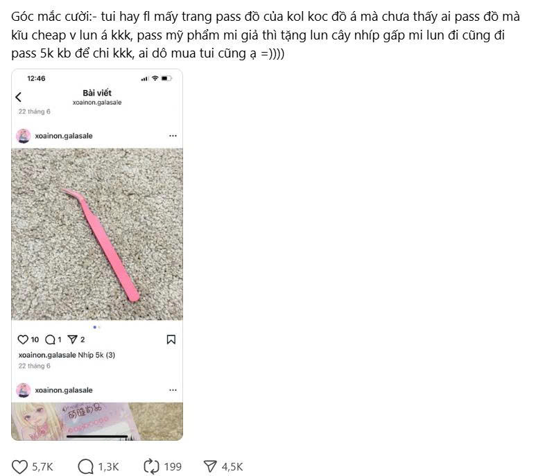 &Aacute; hậu Huyền My thanh l&yacute; gi&agrave;y hiệu nhưng b&ugrave;ng nổ tranh c&atilde;i: "Đen đen bẩn bẩn thế n&agrave;y m&agrave; cũng đi pass!" - Ảnh 6.