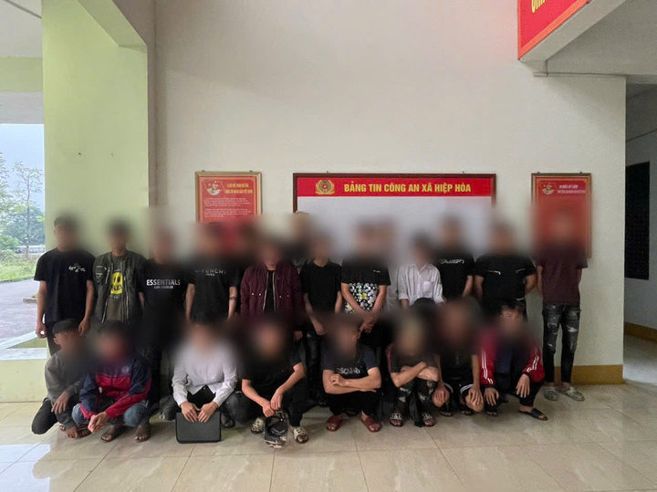 25 Thanh thiếu ni&ecirc;n Bắc Ninh hỗn chiến với dao ph&oacute;ng lợn G&acirc;y rối trật tự - Ảnh 1.