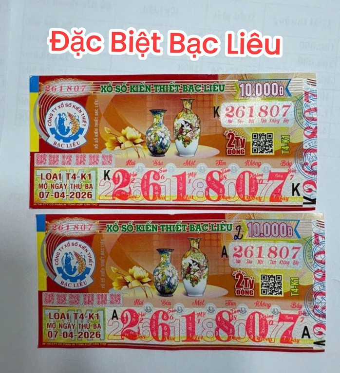 Chiều 8-4, đại l&yacute; t&igrave;m nhiều v&eacute; tr&uacute;ng độc đắc xổ số miền Nam đang &ldquo;đi lạc&rdquo; - Ảnh 2.