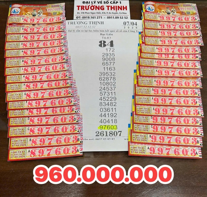 Chiều 8-4, đại l&yacute; t&igrave;m nhiều v&eacute; tr&uacute;ng độc đắc xổ số miền Nam đang &ldquo;đi lạc&rdquo; - Ảnh 4.
