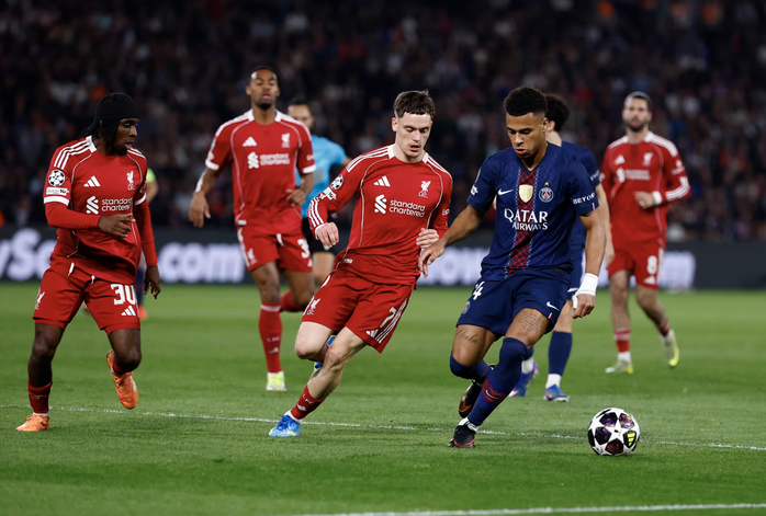 PSG thắng tưng bừng, Liverpool chìm sâu khủng hoảng tại Paris - Ảnh 1.