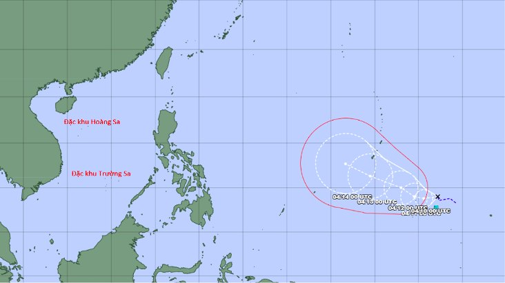 &Aacute;p thấp nhiệt đới c&oacute; khả năng mạnh th&agrave;nh b&atilde;o , &iacute;t khả năng v&agrave;o Biển Đ&ocirc;ng - Ảnh 1.