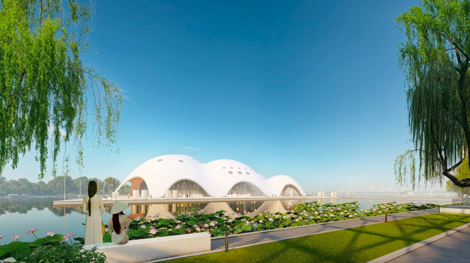 Lần đầu ti&ecirc;n trong lịch sử, Việt Nam sở hữu một si&ecirc;u c&ocirc;ng tr&igrave;nh độc bản,  do kiến tr&uacute;c sư c&oacute; tầm ảnh hưởng nhất thế giới thiết kế - Ảnh 2.