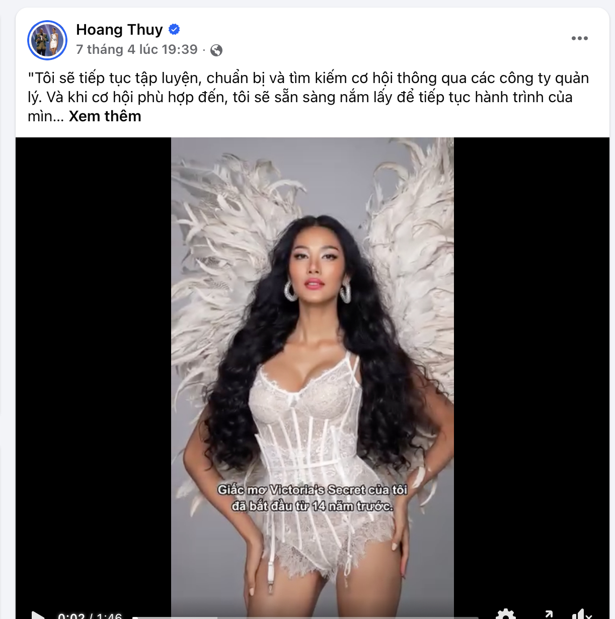 Cận cảnh sắc v&oacute;c "mơ ước" của &Aacute; hậu Việt muốn gia nhập Victoria's Secret - Ảnh 1.