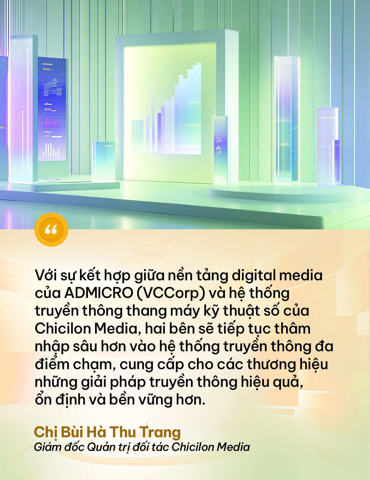 ADMICRO (VCCorp) bắt tay Chicilon Media: Mở rộng hệ sinh th&aacute;i truyền th&ocirc;ng đa điểm chạm - Ảnh 11.