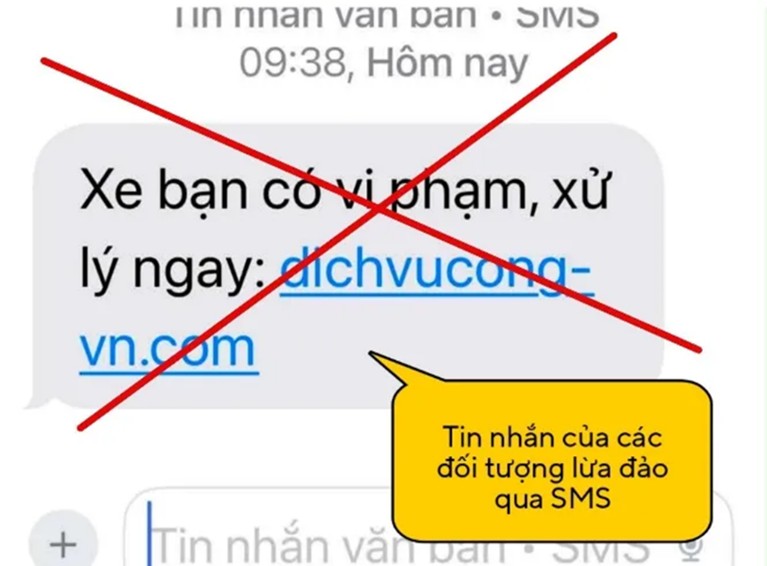 Mọi cuộc gọi , tin nhắn giả mạo đều là lừa đảo: Cảnh báo từ Cảnh sát giao thông Bắc Ninh - Ảnh 2.