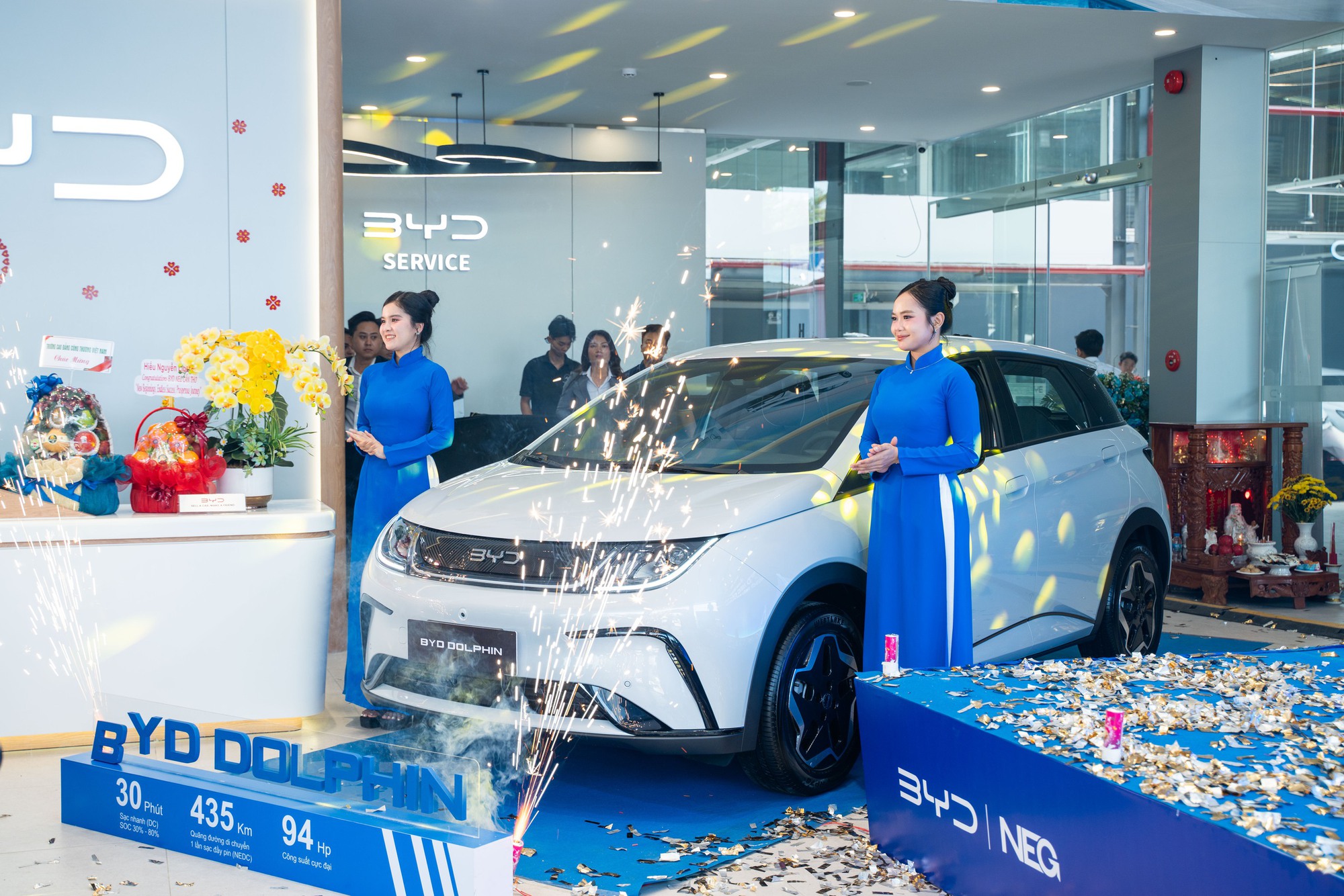 BYD tung mẫu xe sừng sỏ tại Cần Thơ: Dolphin 2026 chạy "căng sức" 435 km/lần sạc- Ảnh 2.