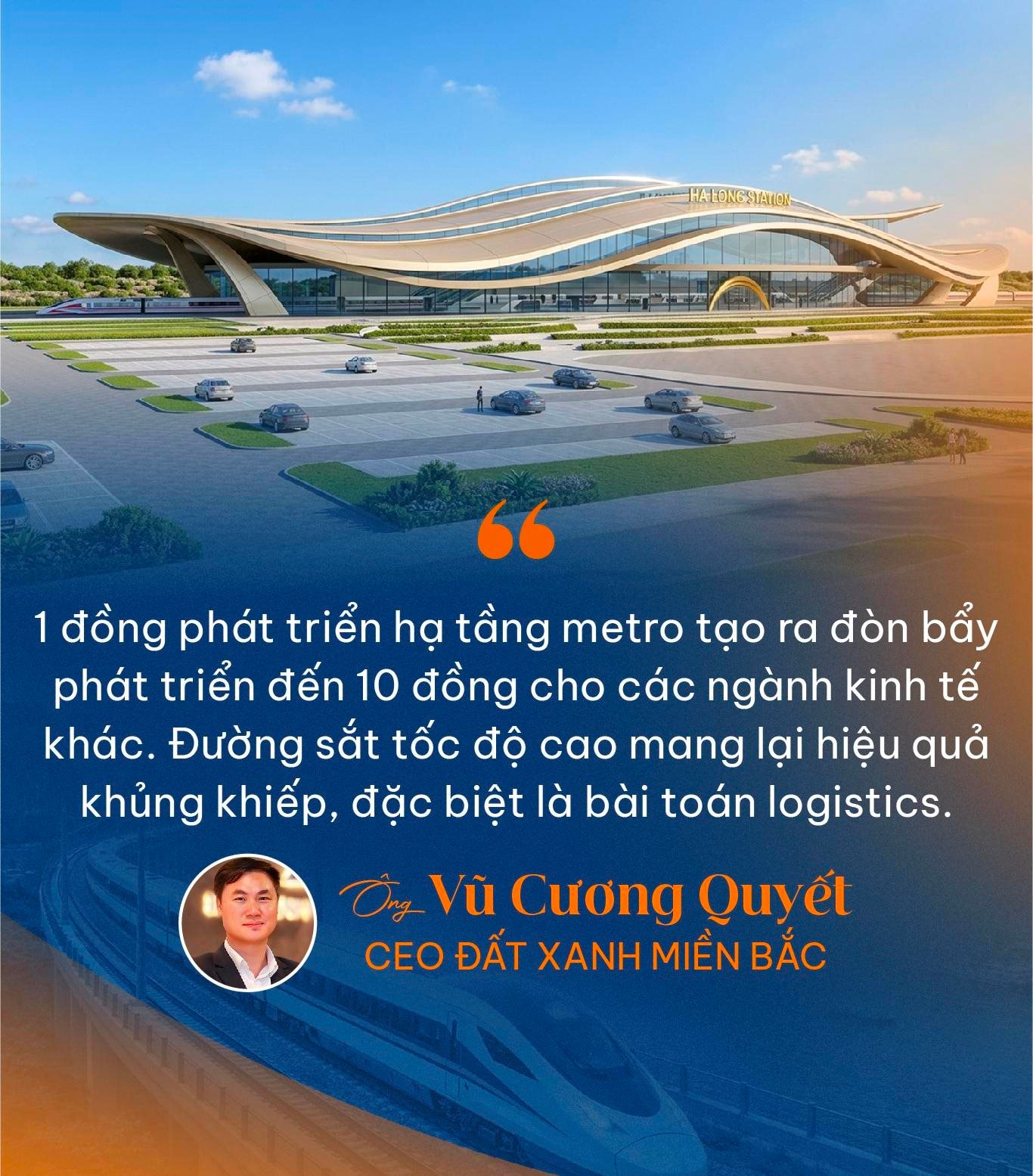 CEO Đất Xanh Miền Bắc: Một đồng hạ tầng metro sẽ tạo ra tạo đ&ograve;n bẩy 10 đồng, bất động sản dọc TOD sẽ tăng trưởng khủng khiếp - Ảnh 4.