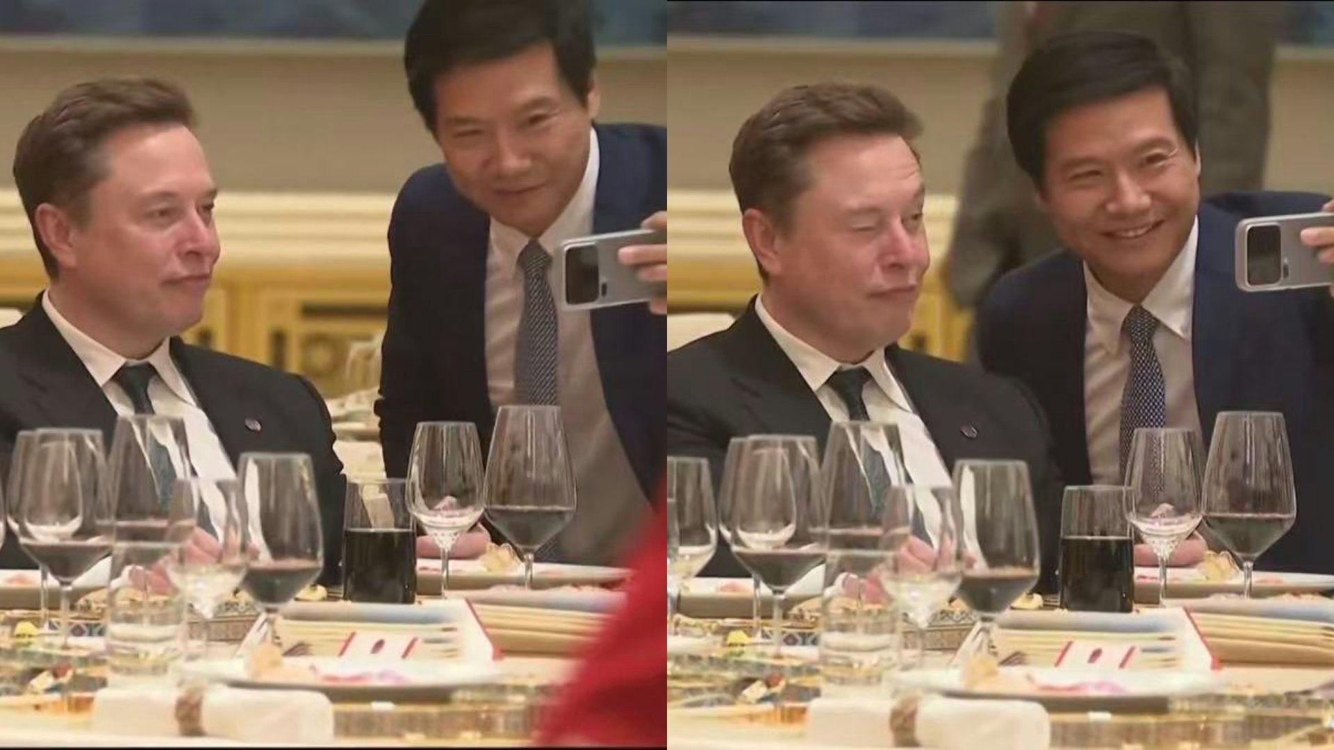 Bức ảnh 2 người đàn ông nổi tiếng: Lôi Quân và Elon Musk - Ảnh 1. Bức ảnh 2 người đàn ông nổi tiếng: Lôi Quân và Elon Musk - Ảnh 1.