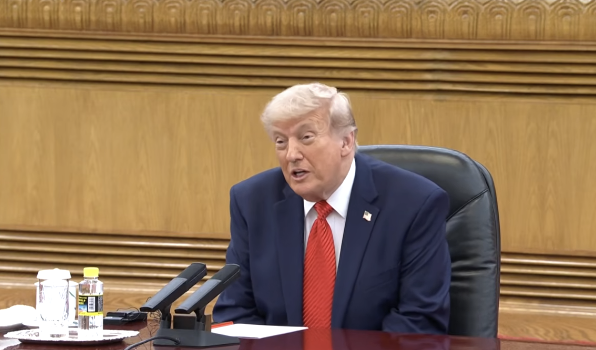 Chủ tịch Trung Quốc Tập Cận B&igrave;nh chủ tr&igrave; lễ đ&oacute;n Tổng thống Mỹ Donald Trump - Ảnh 4.