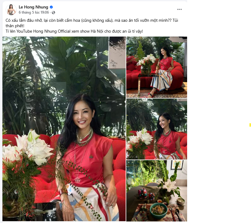 Diva Hồng Nhung c&ocirc;ng khai độc th&acirc;n ở tuổi 56, tủi th&acirc;n v&igrave; phải "ăn tối một m&igrave;nh" - Ảnh 2.
