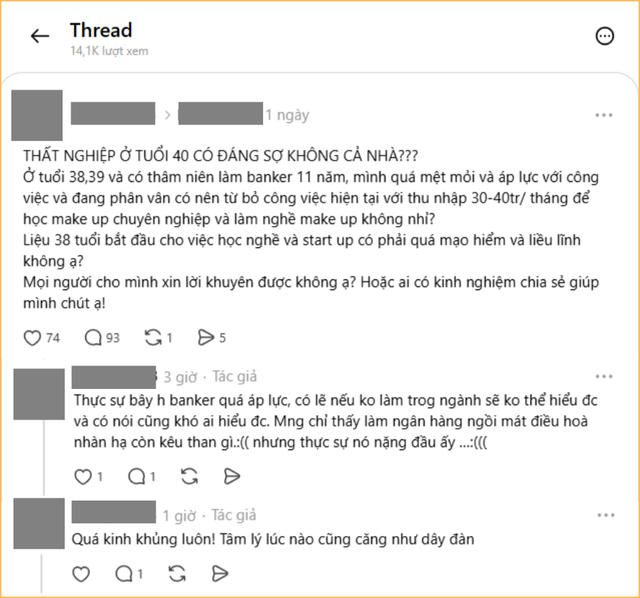 L&agrave;m ng&acirc;n h&agrave;ng lương 30-40 triệu, nghỉ việc xong phải đi tham vấn t&acirc;m l&yacute;: "G&oacute;c khuất&rdquo; chỉ người trong ng&agrave;nh mới hiểu - Ảnh 2.
