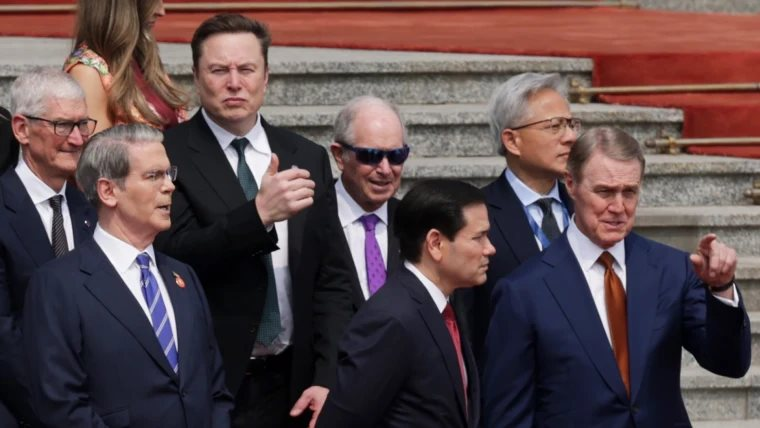Elon Musk v&agrave; Jensen Huang gặp gỡ tại Trung Quốc nhưng kh&ocirc;ng đạt được thỏa thuận lớn - Ảnh 3.