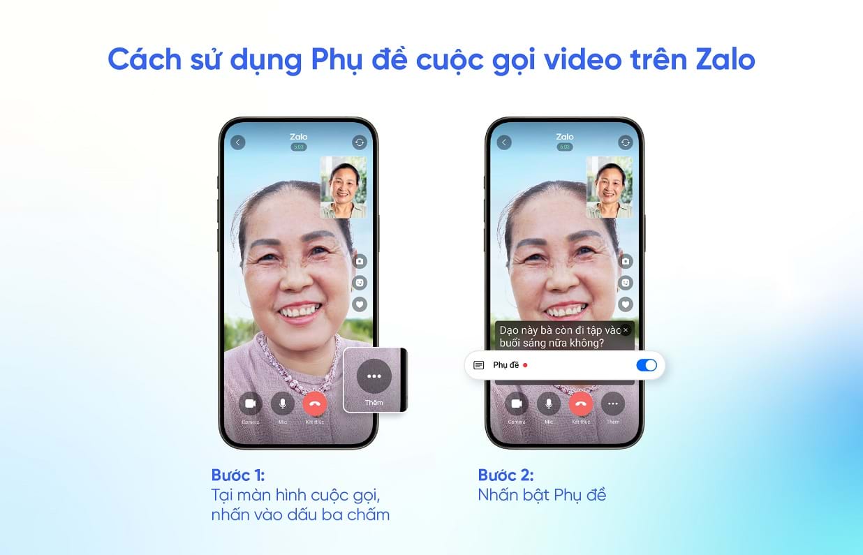 Tin vui cho người d&ugrave;ng Zalo gọi video Với t&iacute;nh năng phụ đề v&agrave; hỗ trợ AI - Ảnh 2.