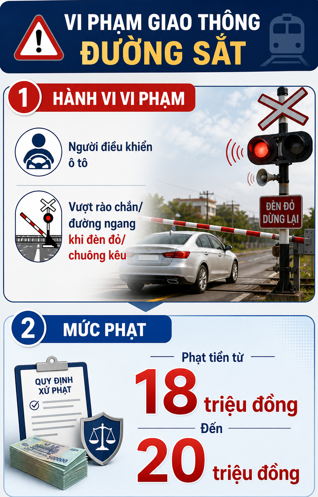Từ ngày 15/5, một vi phạm có thể bị phạt tới 20 triệu đồng, tất cả tài xế ô tô chú ý - Ảnh 1.