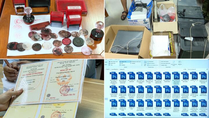 Bắc Ninh triệt ph&aacute; đường d&acirc;y l&agrave;m giả bằng cấp giả li&ecirc;n quan 100 cơ quan - Ảnh 3.