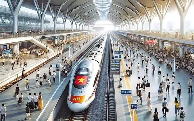 Bộ X&acirc;y dựng mời gọi tư vấn cho si&ecirc;u dự &aacute;n đường sắt tốc độ cao Bắc - Nam - Ảnh 1.