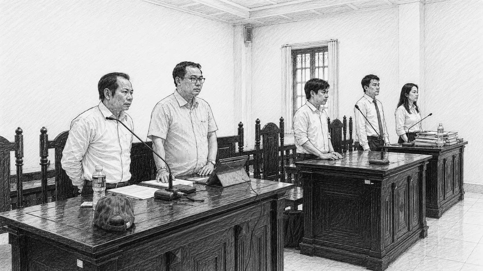 Vết cắt sau phiên tòa ly hôn - Ảnh 1.