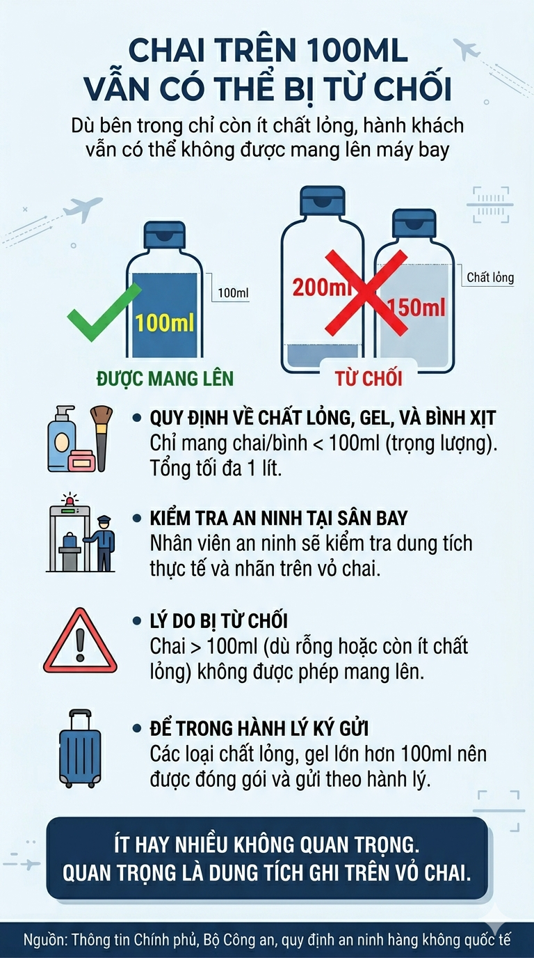 Thông tin Chính phủ nhắc nhở toàn bộ người dân về 1 loại hành lý xách tay khi bay quốc tế - Ảnh 4.