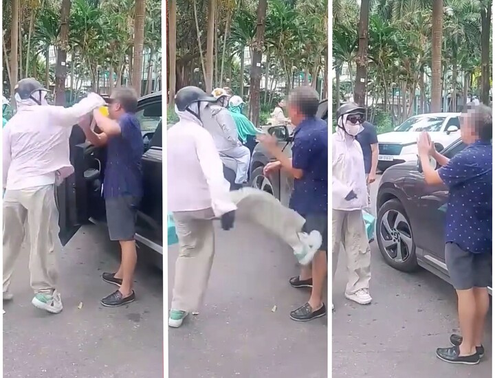 Tài xế ô tô xin giảm nhẹ cho người phụ nữ hành hung sau va chạm giao thông - Ảnh 1.