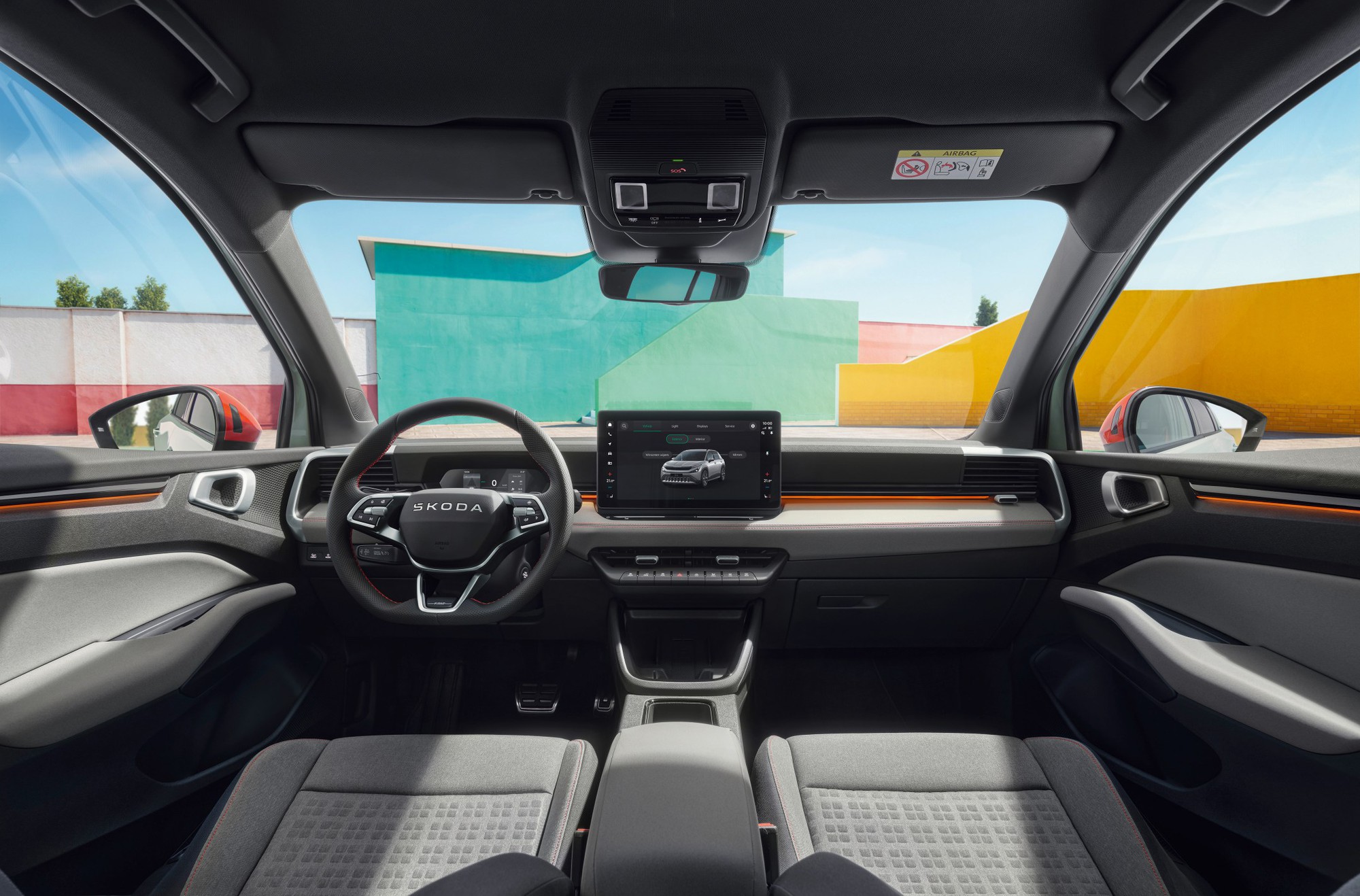 Sang châu Âu xem thực tế Skoda Epiq vừa ra mắt: SUV đô thị thiết kế thực dụng, nhiều công nghệ, có ADAS, chạy 440km/sạc- Ảnh 17. Sang châu Âu xem thực tế Skoda Epiq vừa ra mắt: SUV đô thị thiết kế thực dụng, nhiều công nghệ, có ADAS, chạy 440km/sạc- Ảnh 17.