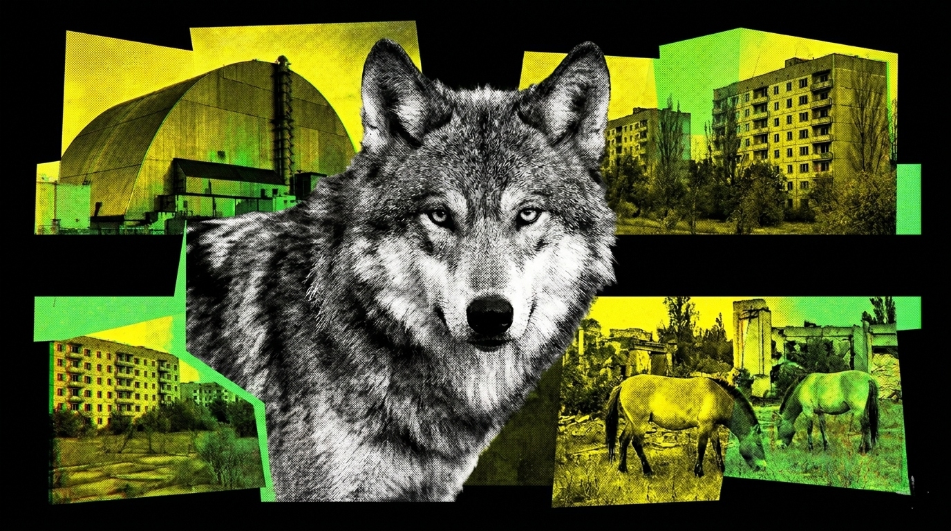 Sói đột biến gen và sự hồi sinh động vật ở Chernobyl trong bối cảnh bức xạ - Ảnh 2. Sói đột biến gen và sự hồi sinh động vật ở Chernobyl trong bối cảnh bức xạ - Ảnh 2.
