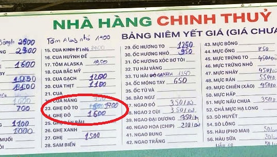 Ghẹ đỏ l&agrave; hải sản g&igrave; m&agrave; c&oacute; gi&aacute; tới 1,7 triệu đồng/kg ở Sầm Sơn - Ảnh 3.
