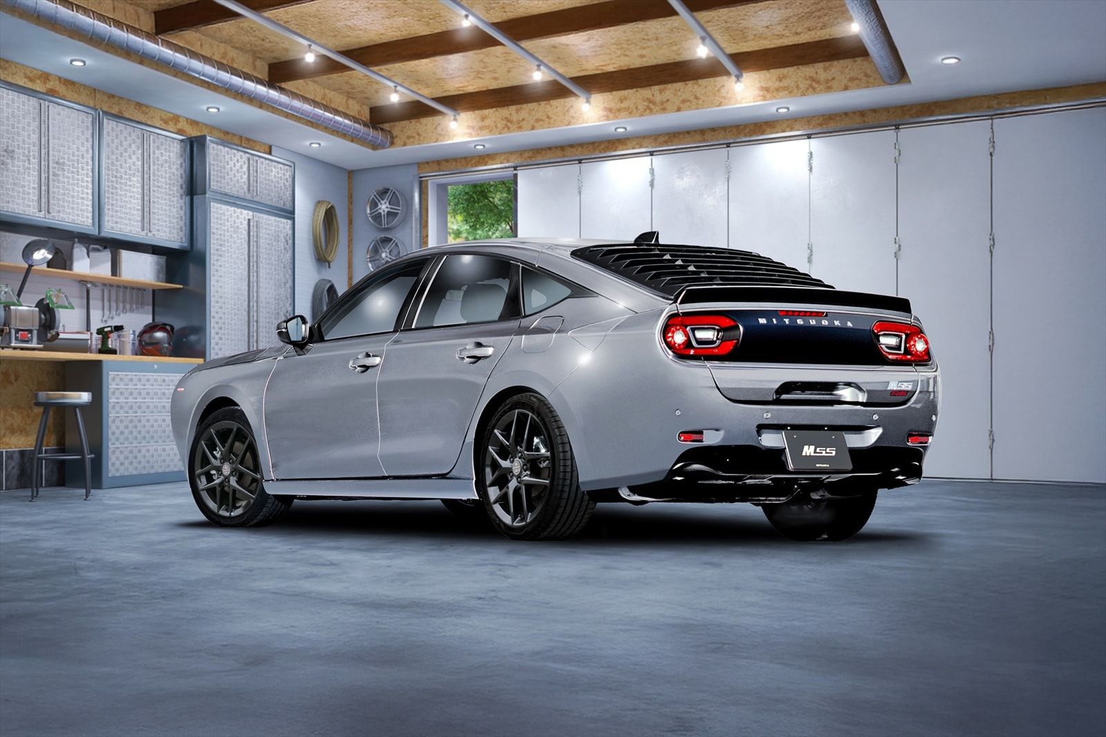 Honda Civic n&agrave;y lạ lắm: D&ugrave;ng số s&agrave;n, ngoại h&igrave;nh như Dodge Challenger, gi&aacute; gần gấp đ&ocirc;i xe thường- Ảnh 7.