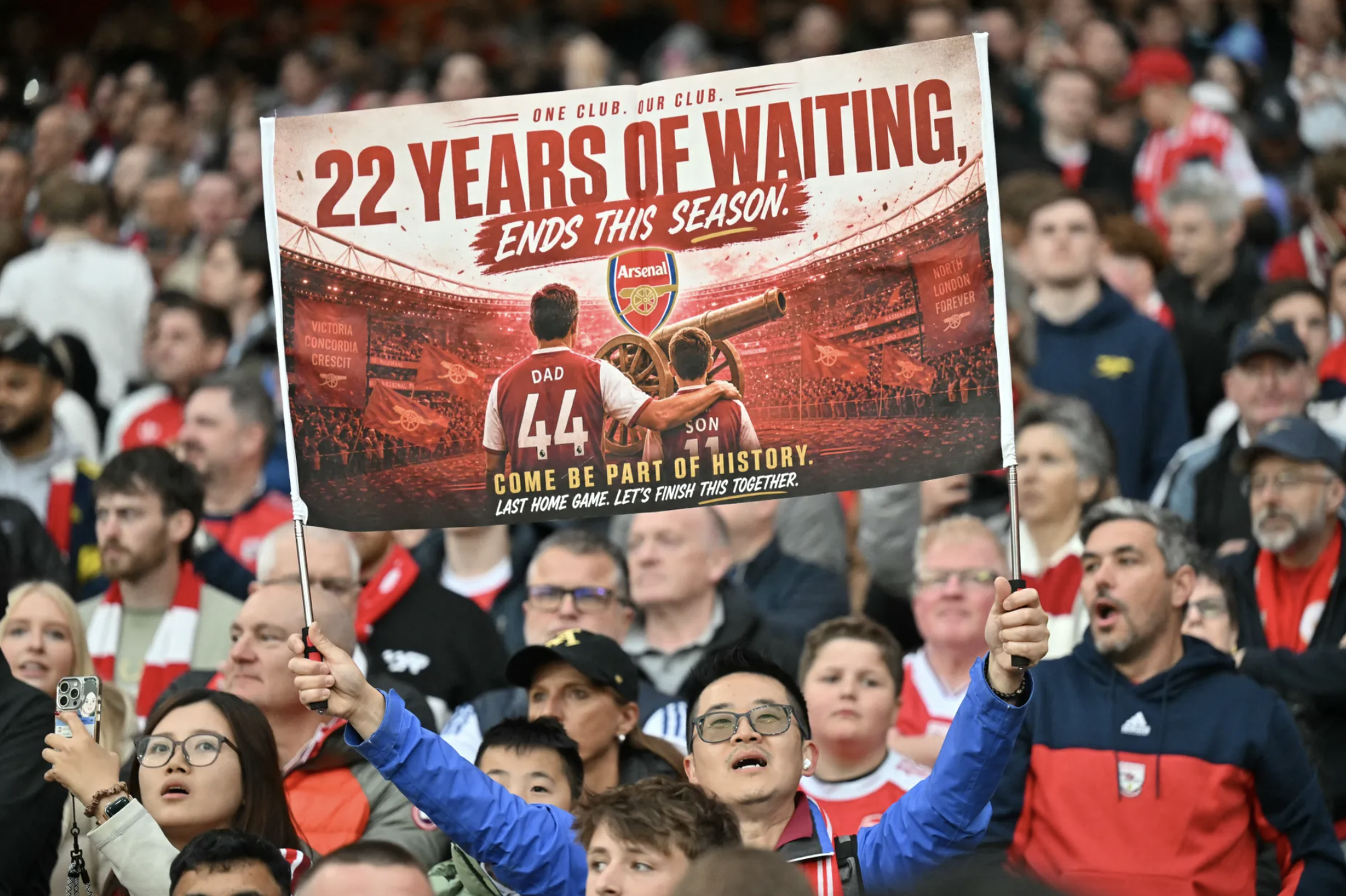 22 năm chờ đợi, Arsenal ch&iacute;nh thức v&ocirc; địch Premier League   - Ảnh 6.