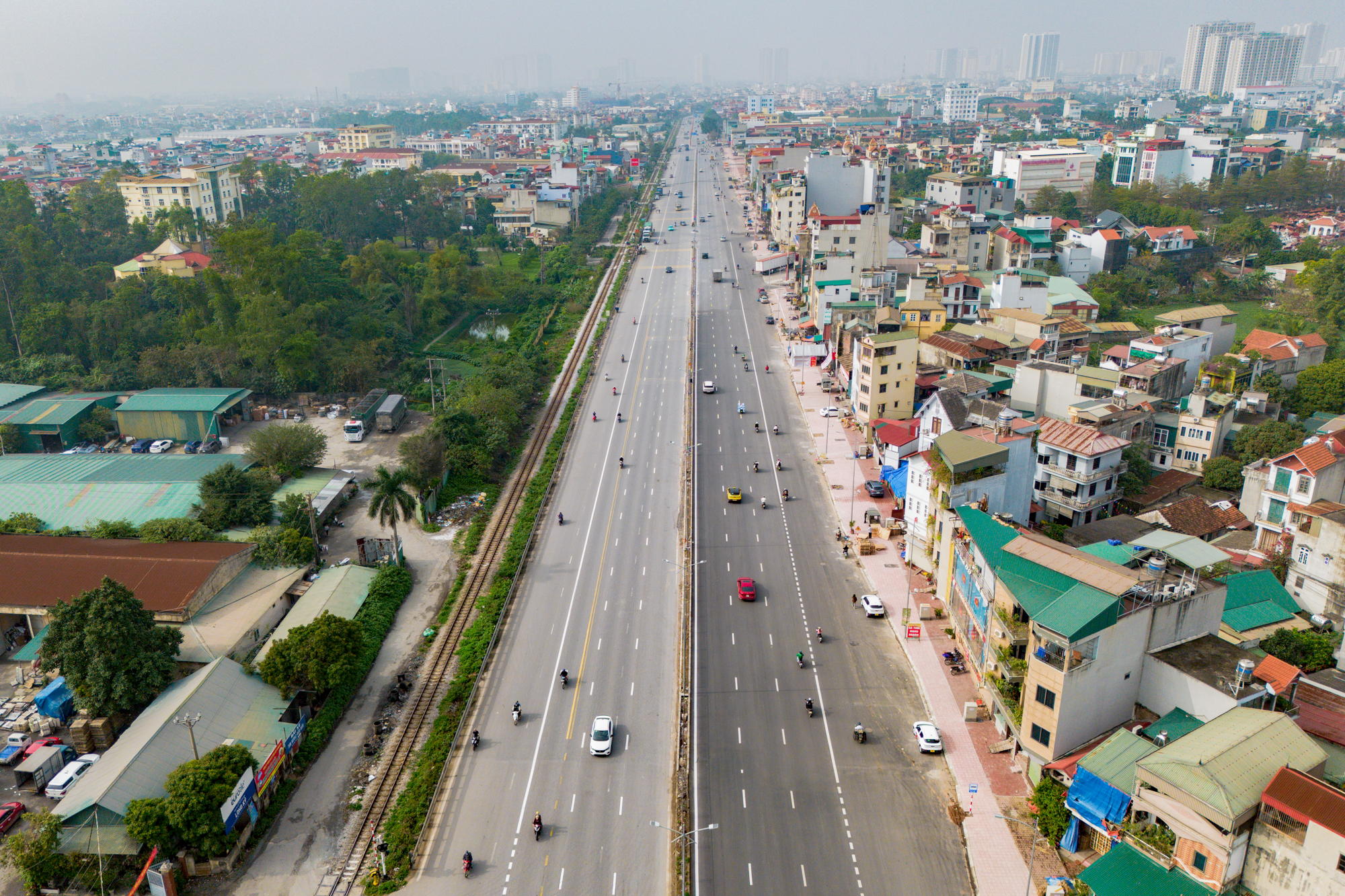 Toàn cảnh loạt dự án phủ khắp Hà Nội như một đại công trường: Tổng mức đầu tư hàng trăm nghìn tỷ, dự kiến hoàn thành trong năm nay - Ảnh 14.