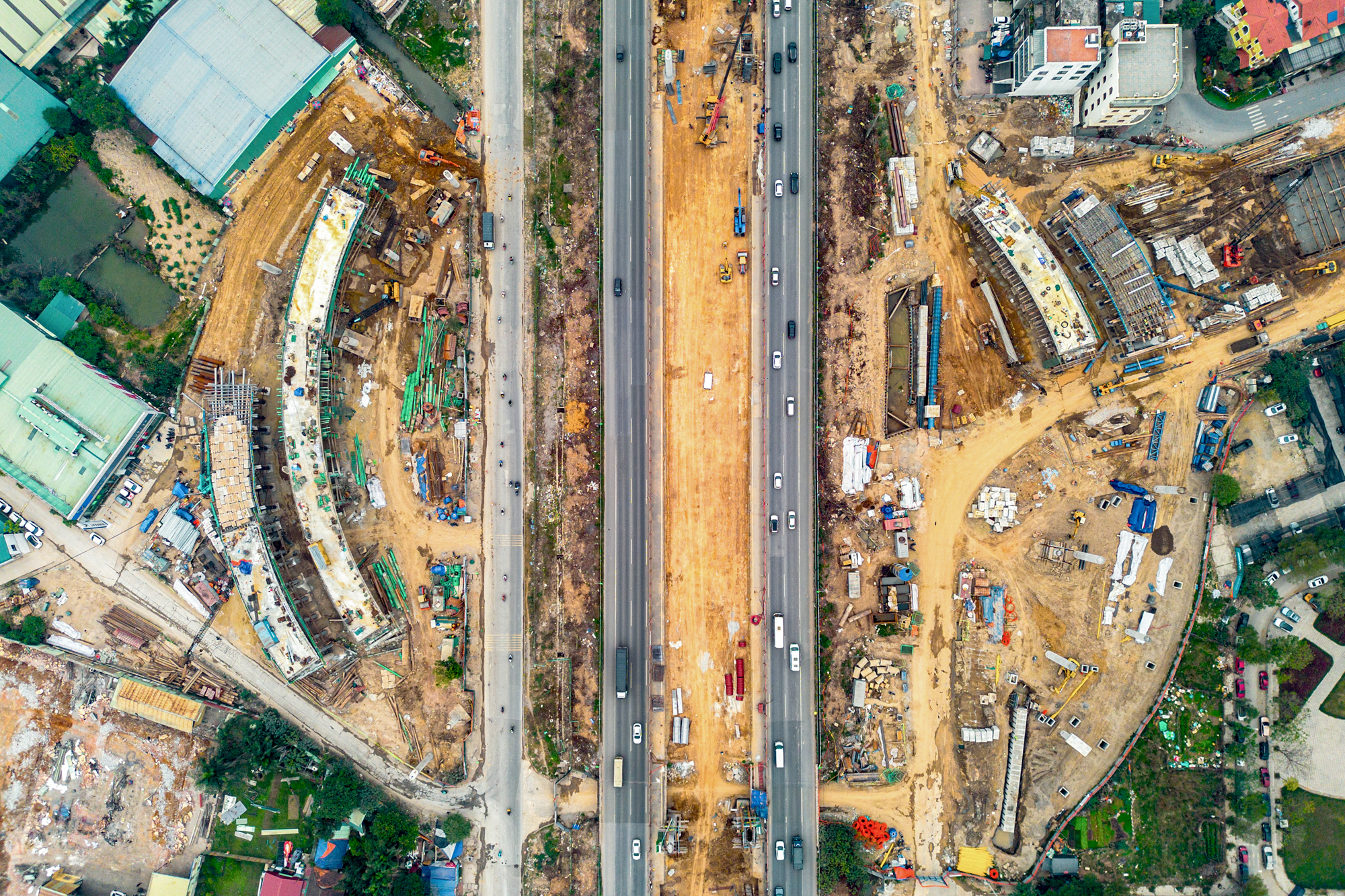 Toàn cảnh loạt dự án phủ khắp Hà Nội như một đại công trường: Tổng mức đầu tư hàng trăm nghìn tỷ, dự kiến hoàn thành trong năm nay - Ảnh 16.