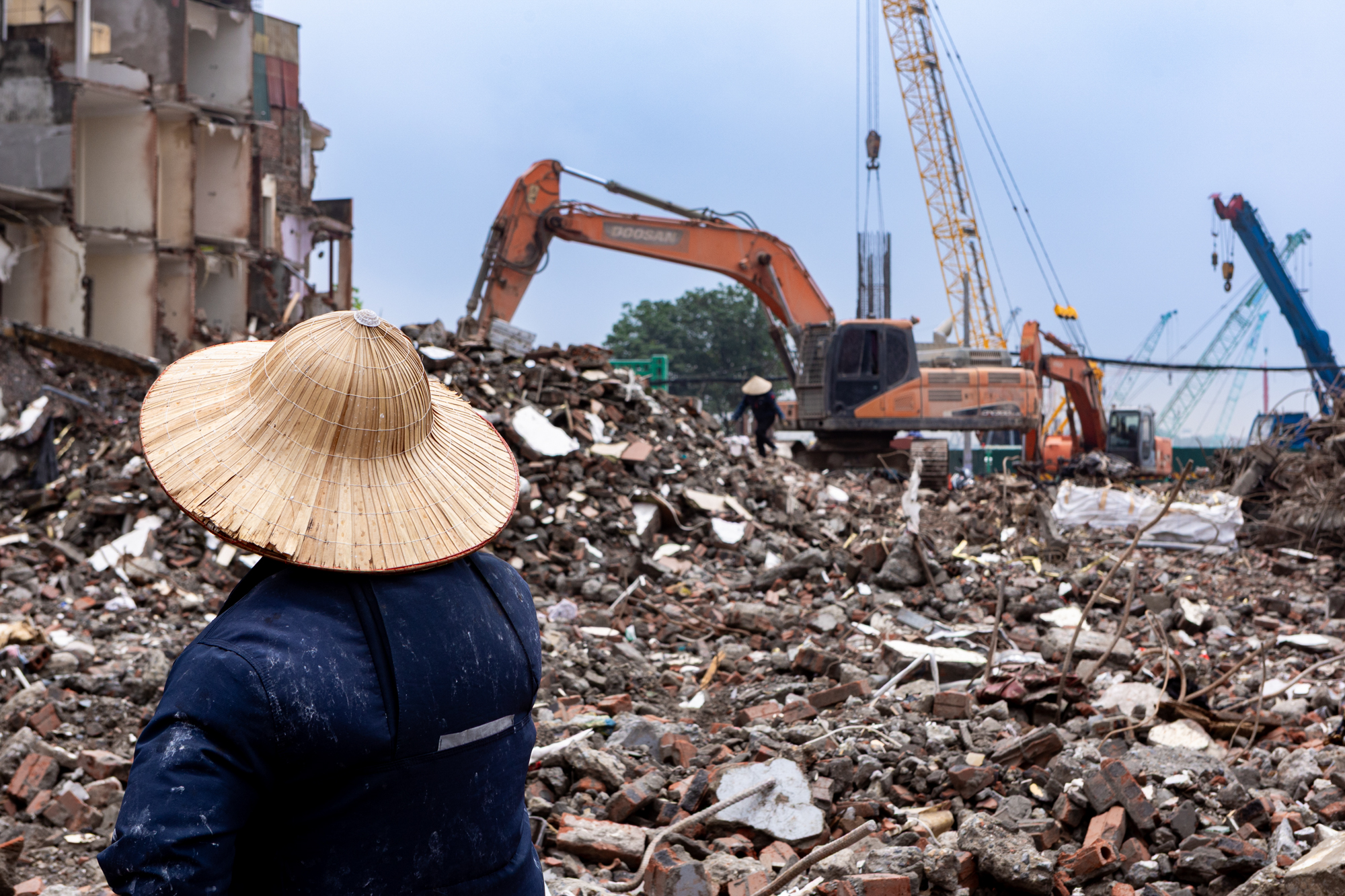 Toàn cảnh loạt dự án phủ khắp Hà Nội như một đại công trường: Tổng mức đầu tư hàng trăm nghìn tỷ, dự kiến hoàn thành trong năm nay - Ảnh 19.