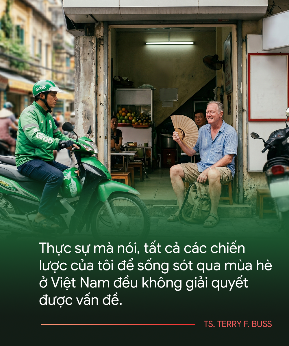 Tiến sĩ Mỹ chia sẻ bí quyết sống sót qua mùa hè ở Việt Nam năm 2026 - Ảnh 4. Tiến sĩ Mỹ chia sẻ bí quyết sống sót qua mùa hè ở Việt Nam năm 2026 - Ảnh 4.