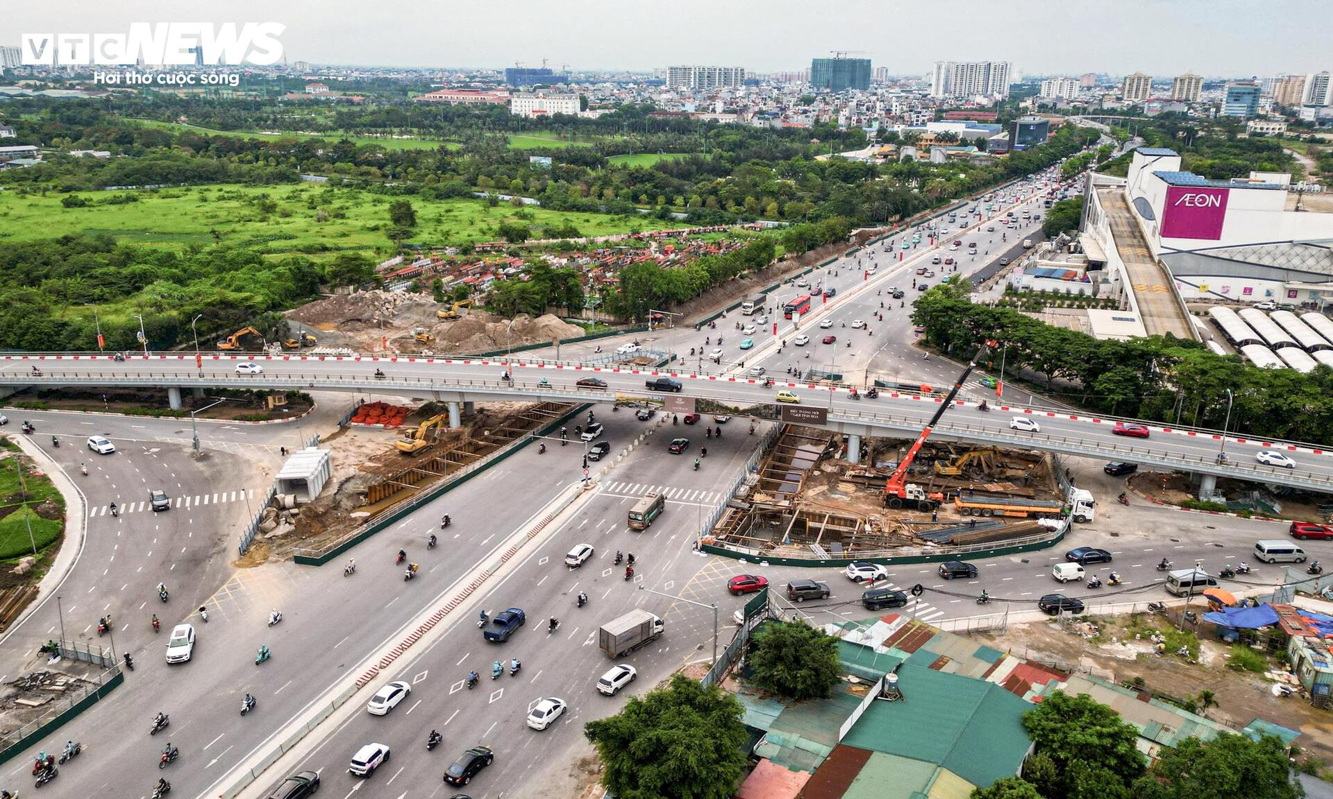 Hầm chui Cổ Linh 750 tỷ đồng sắp ho&agrave;n th&agrave;nh g&oacute;p phần giảm &ugrave;n tắc giao th&ocirc;ng H&agrave; Nội - Ảnh 1.