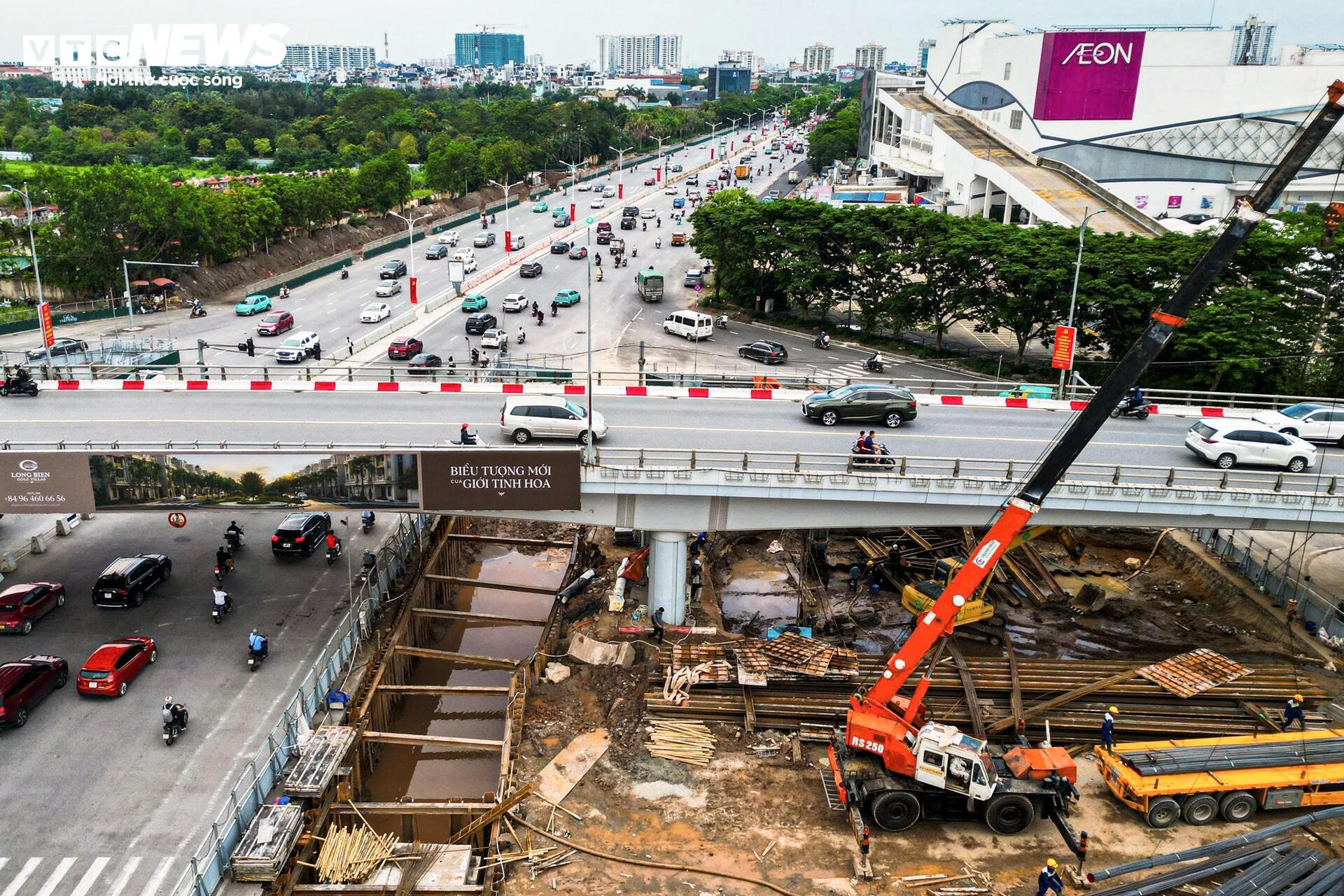 Hầm chui Cổ Linh 750 tỷ đồng sắp ho&agrave;n th&agrave;nh g&oacute;p phần giảm &ugrave;n tắc giao th&ocirc;ng H&agrave; Nội - Ảnh 5.