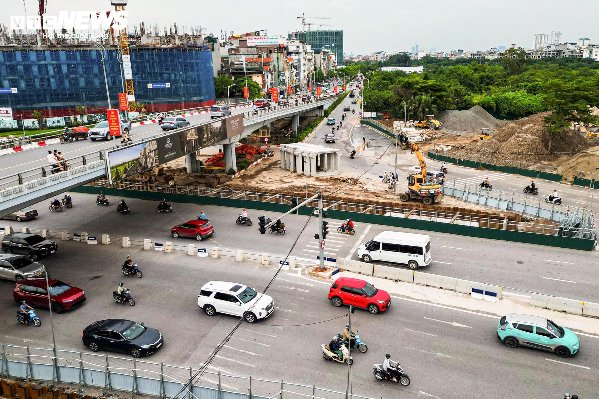 Hầm chui Cổ Linh 750 tỷ đồng sắp ho&agrave;n th&agrave;nh g&oacute;p phần giảm &ugrave;n tắc giao th&ocirc;ng H&agrave; Nội - Ảnh 7.