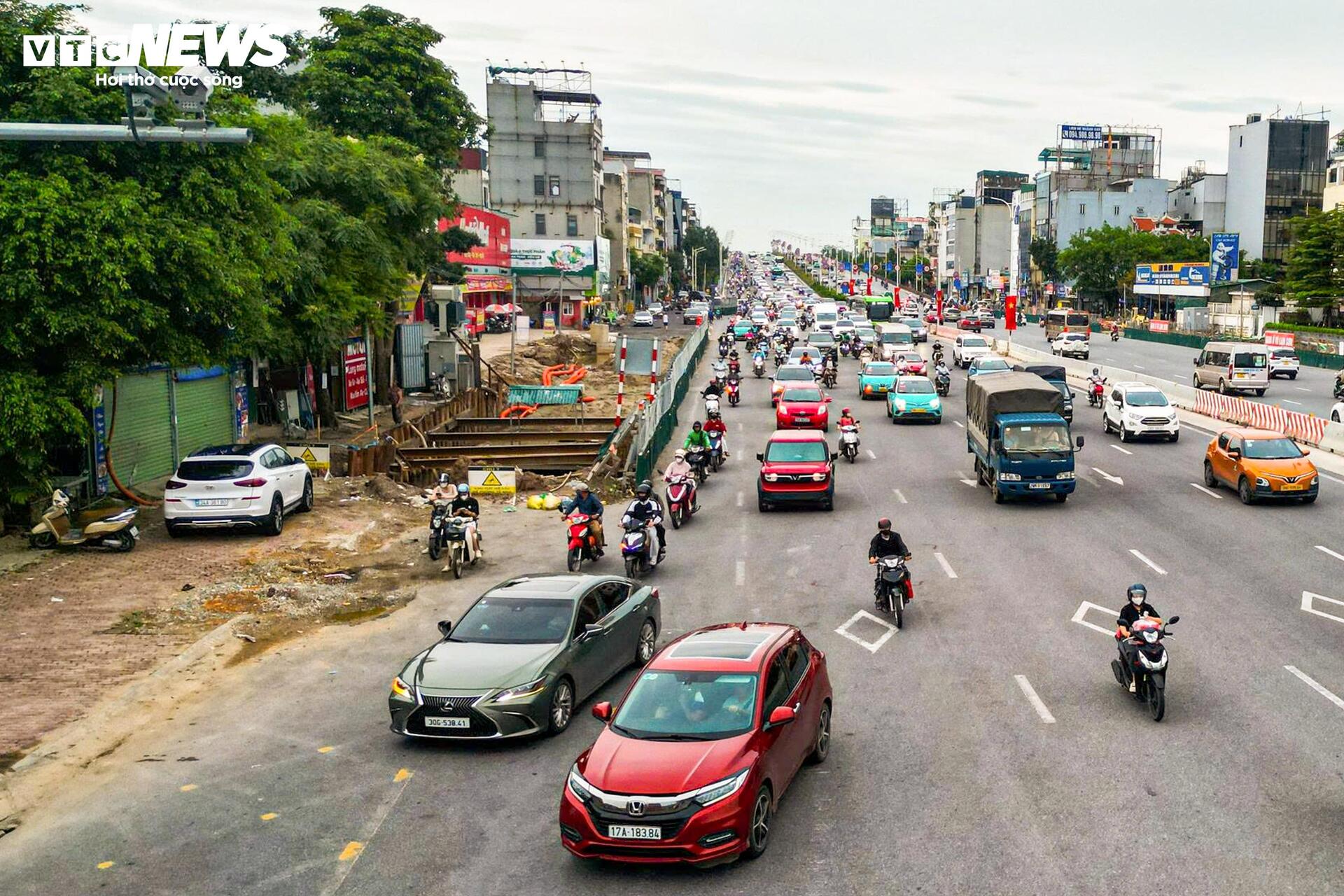 Hầm chui Cổ Linh 750 tỷ đồng sắp ho&agrave;n th&agrave;nh g&oacute;p phần giảm &ugrave;n tắc giao th&ocirc;ng H&agrave; Nội - Ảnh 8.