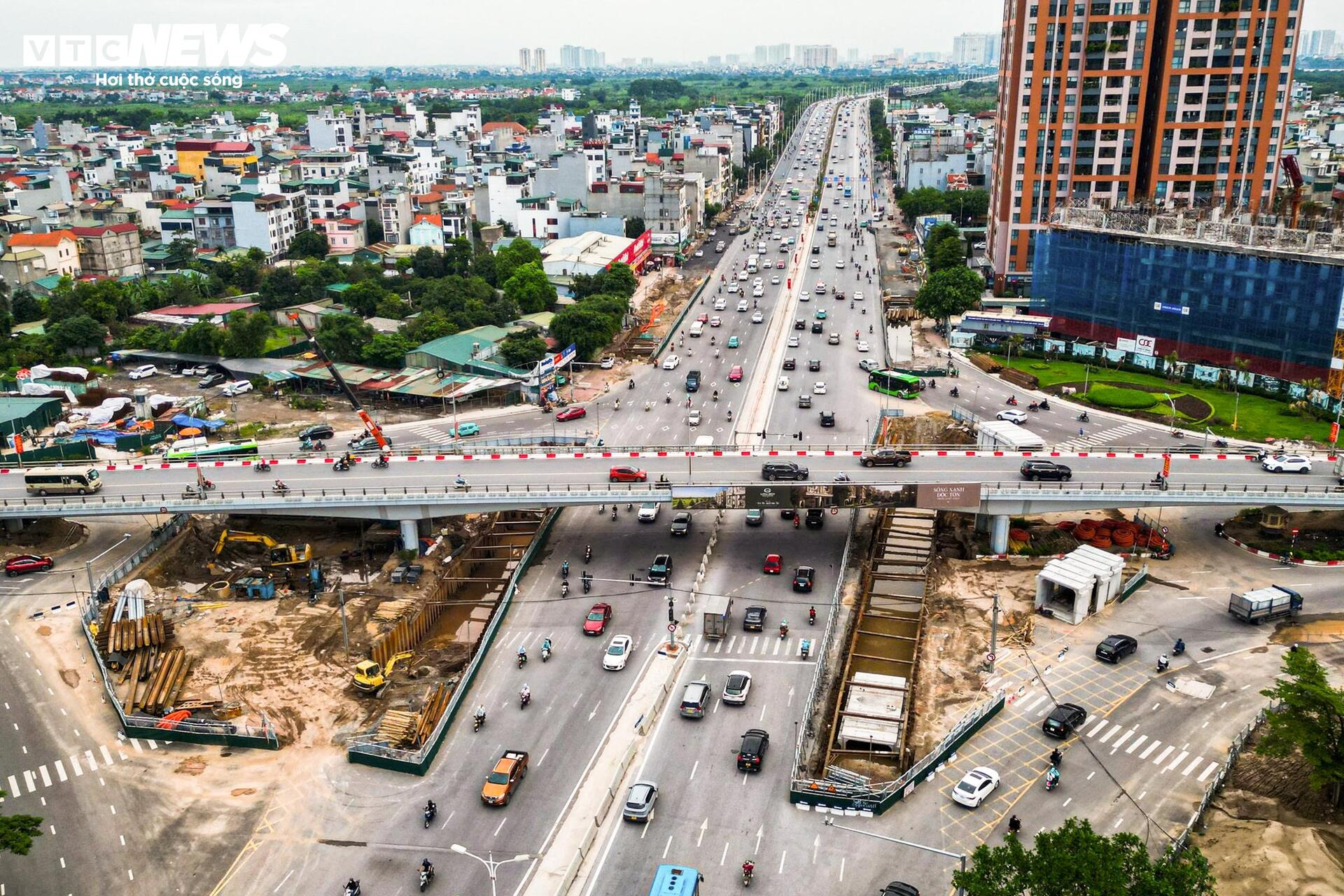 Hầm chui Cổ Linh 750 tỷ đồng sắp ho&agrave;n th&agrave;nh g&oacute;p phần giảm &ugrave;n tắc giao th&ocirc;ng H&agrave; Nội - Ảnh 9.