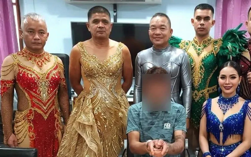 Cảnh s&aacute;t Th&aacute;i Lan giả trang vũ c&ocirc;ng để triệt ph&aacute; đường d&acirc;y ma t&uacute;y - Ảnh 1.