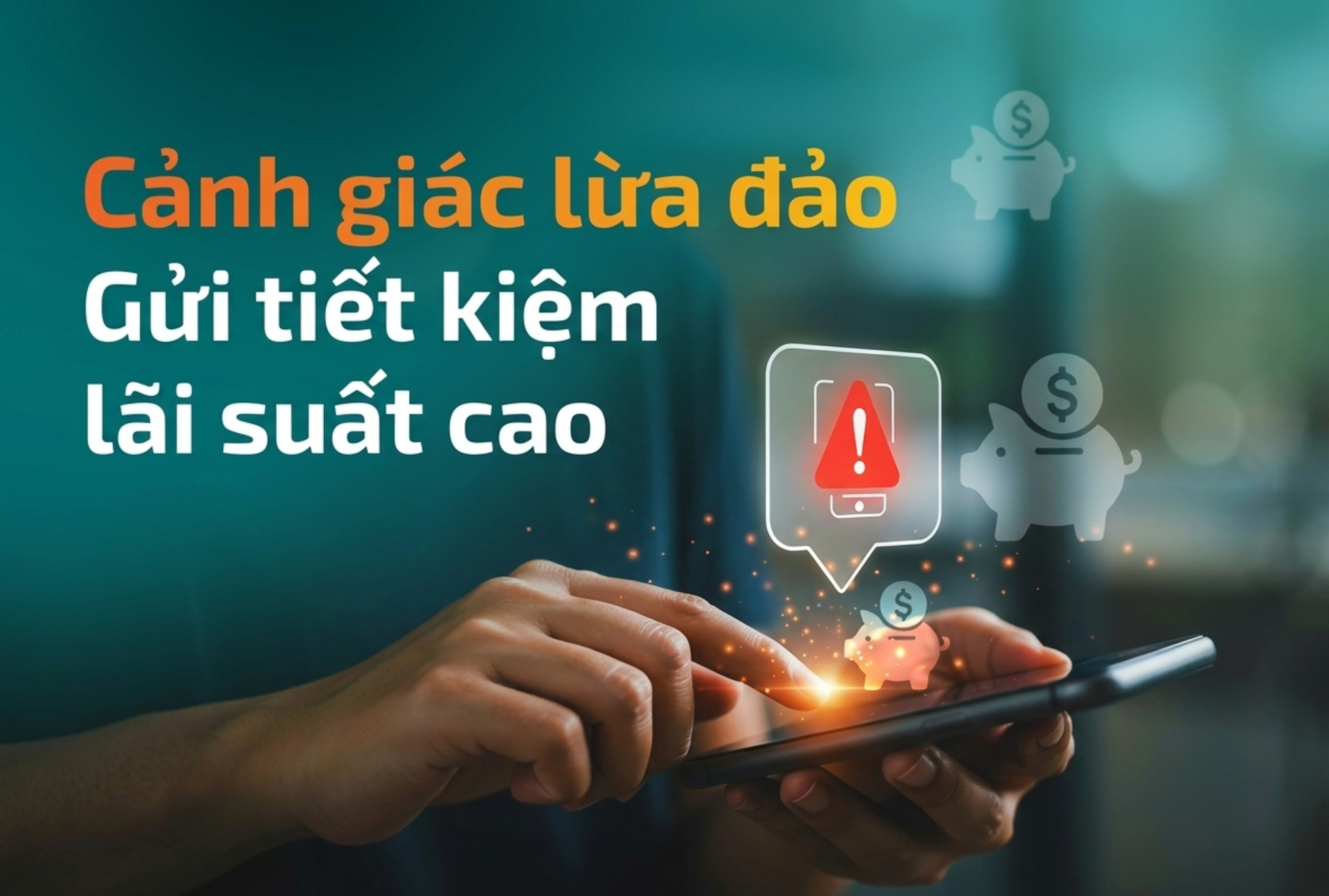 Cảnh gi&aacute;c khi gửi tiền ng&acirc;n h&agrave;ng, cẩn thận bị lừa đảo - Ảnh 1.