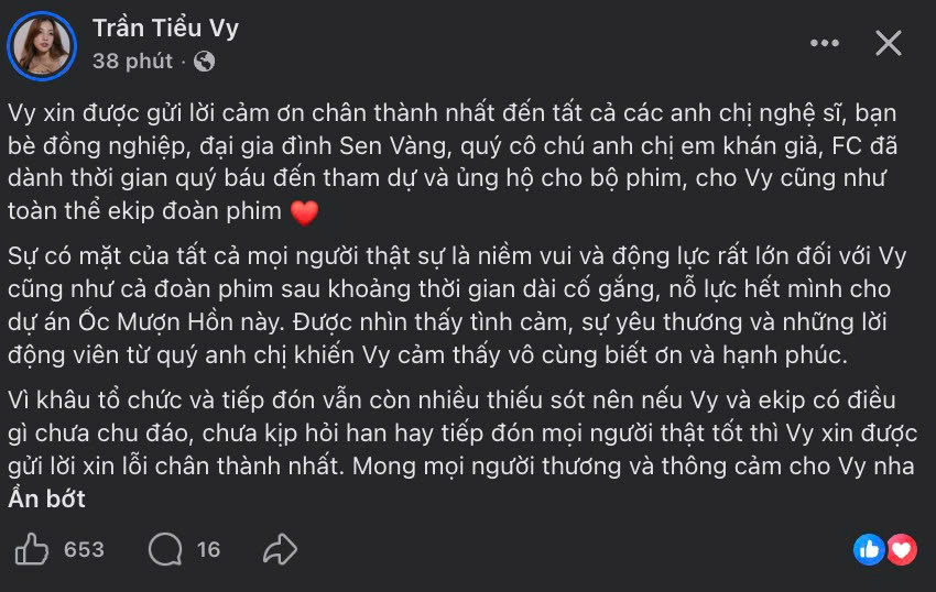 Hoa hậu Tiểu Vy hứng chỉ tr&iacute;ch v&igrave; h&agrave;nh động "lựa lộc như đi chợ" khi c&uacute;ng tổ nghề- Ảnh 2.